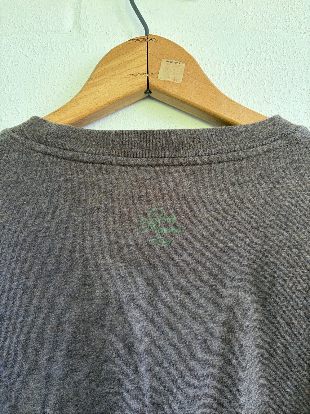 Good Karma by Life is Good - Long Sleeve Brown Graphic Tee - Picture 7 of 7